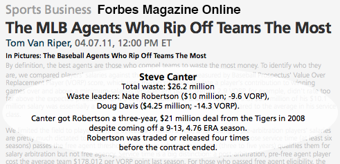 The MLB Agents Who Rip Off Teams The Most